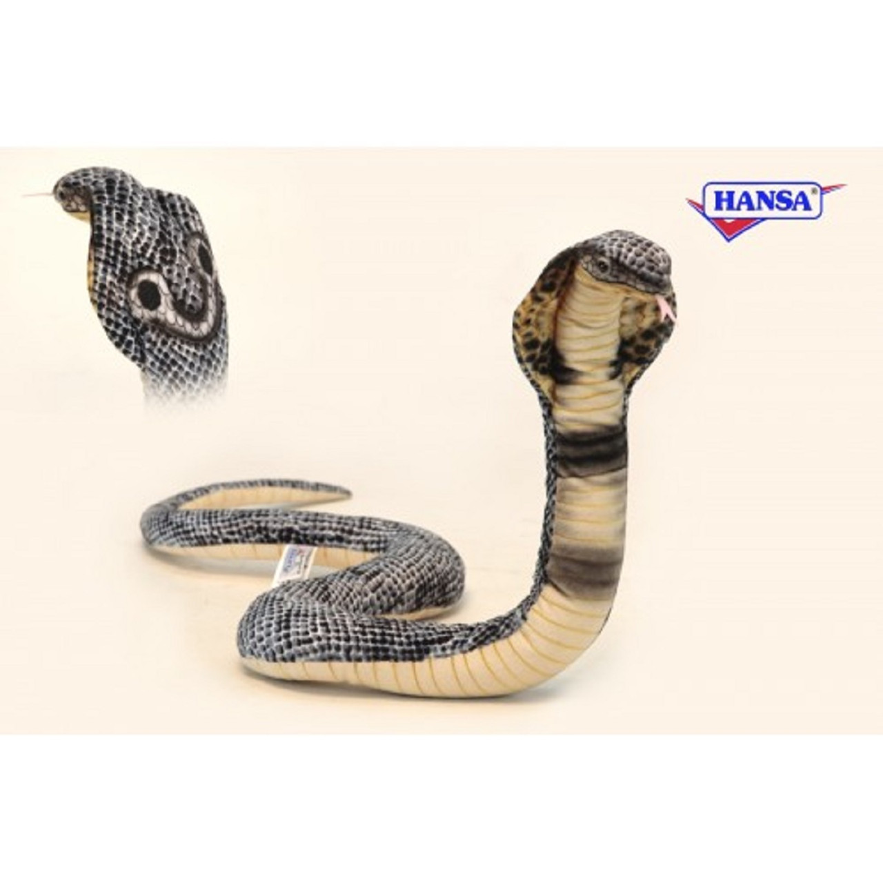 Stuffed sale king cobra