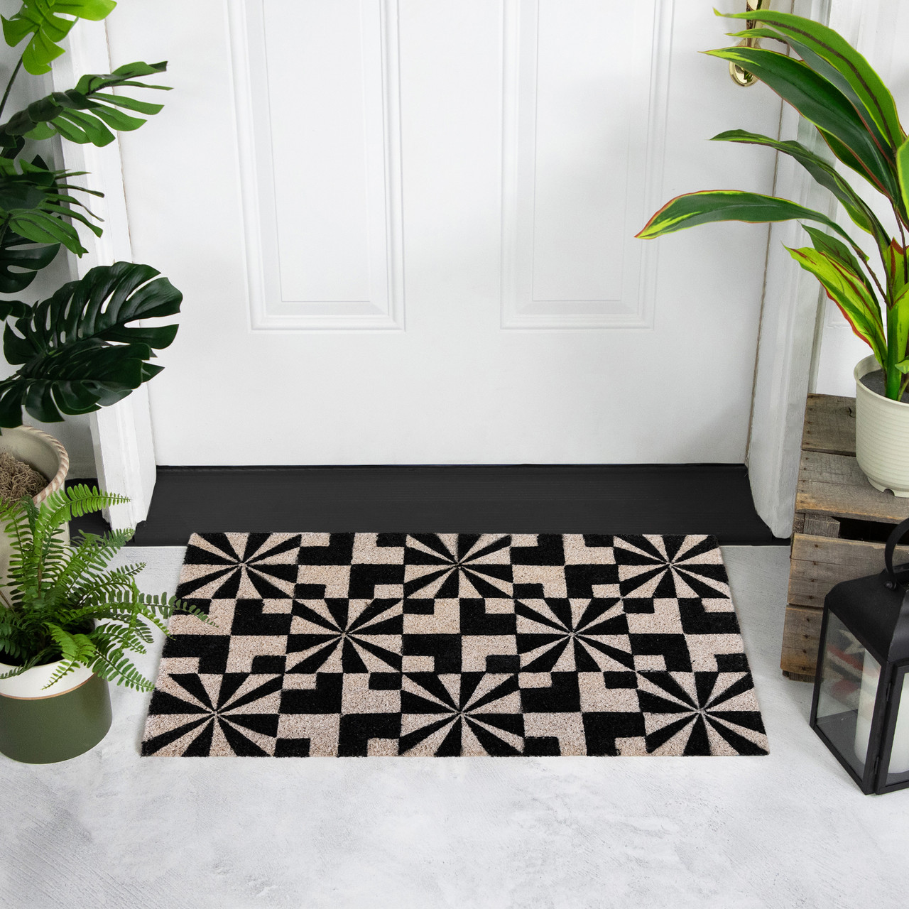 Northlight Abstract Rectangular Doormat - Thumbnail 5