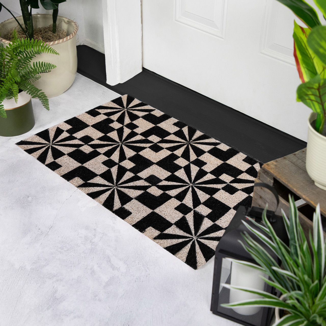 "18" x 30" Abstract Rectangular Doormat - Thumbnail 3