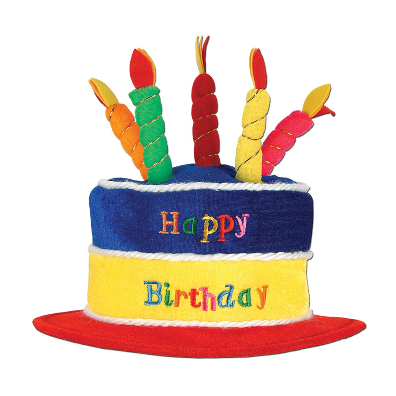 Suede Embroidery Pet Birthday Hat Pet Birthday Cake Hat With Candle For Dog  Cat Party Costume - Temu