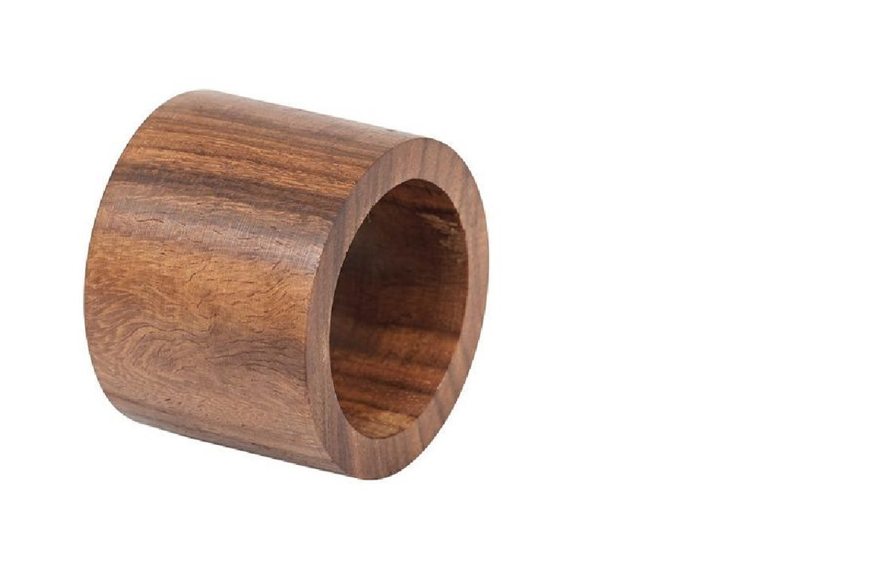 Wood Band Napkin Ring (Set Of 4)