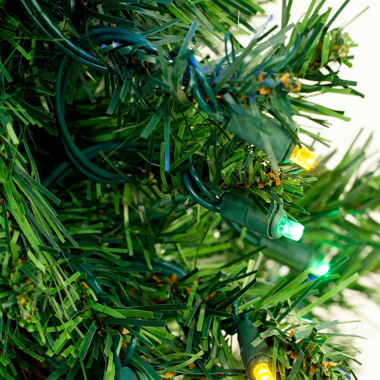 2' Pre-Lit Medium Mixed Classic Pine Artificial Christmas Tree ...