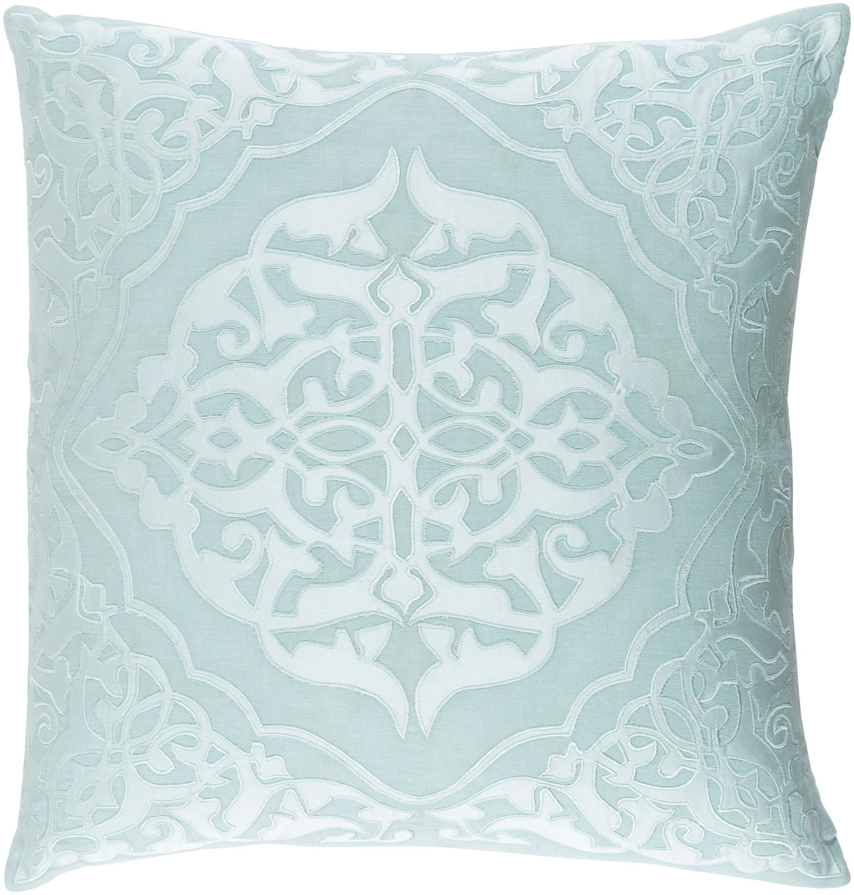 20 Seafoam Green Pastel Blue Woven Patterned Decorative Throw