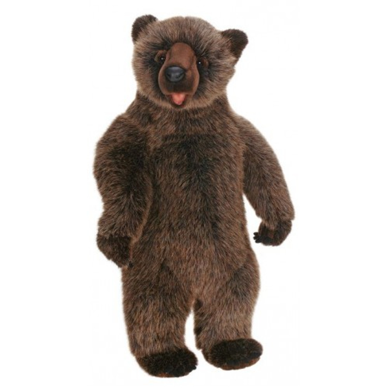 stuffed grizzly bear