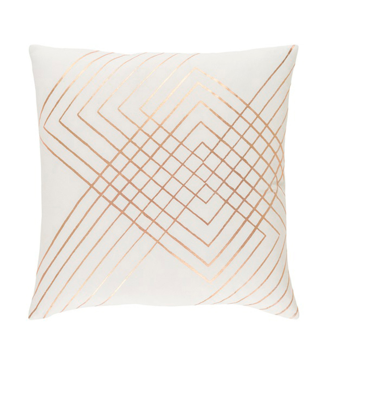 white and gold throw pillows