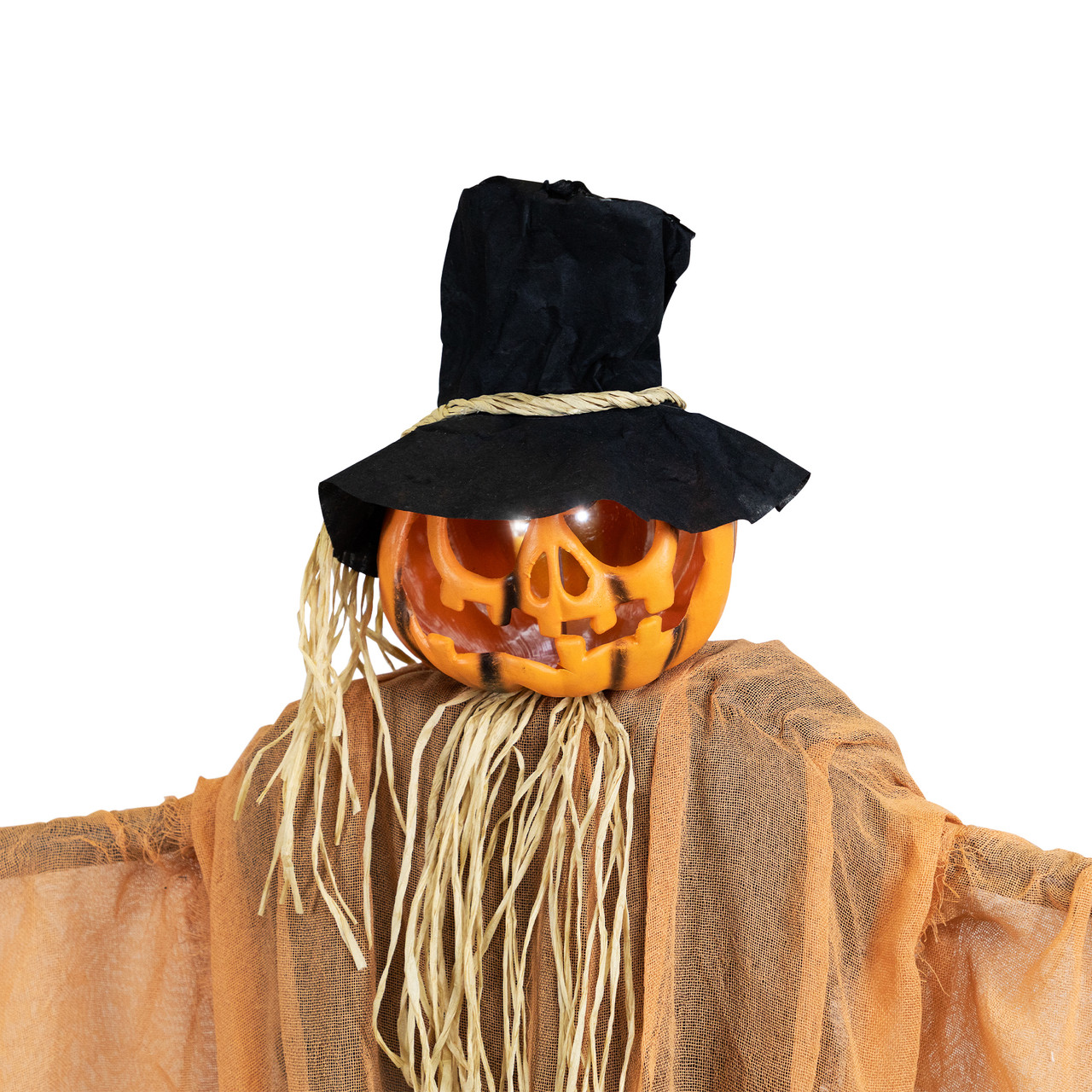 Northlight Jack-O'-Lantern Scarecrow Halloween Decoration - Thumbnail 3
