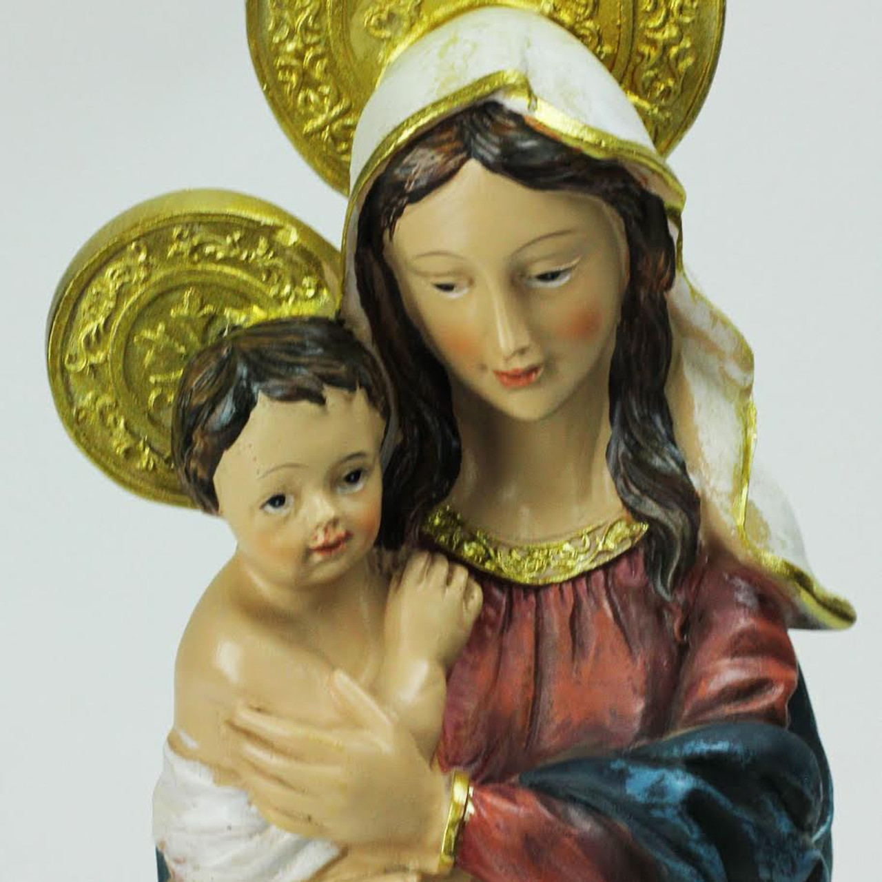 12 Virgin Mary with Baby Jesus Religious Christmas Nativity Table Top  Figure | Christmas Central