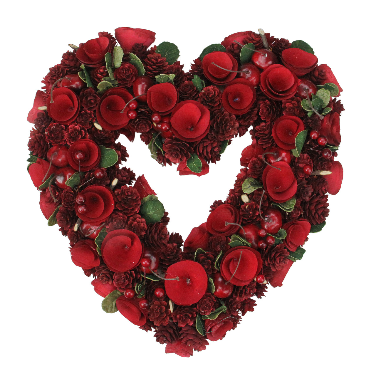 Products :: Valentine's Day Wreath, Heart Shape Wreath