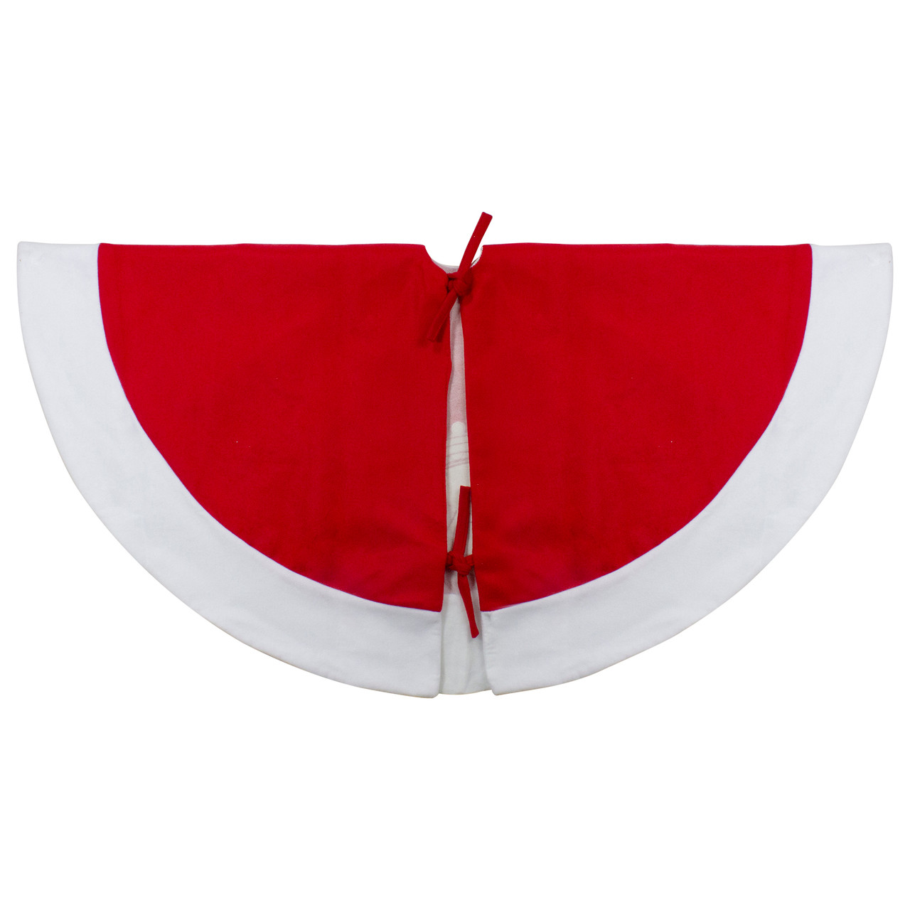 Northlight Velveteen Christmas Tree Skirt - Thumbnail 3