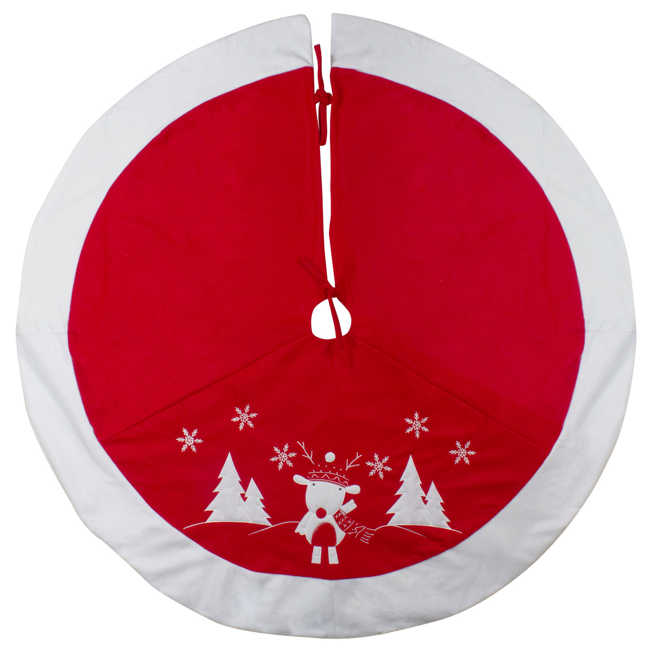 Northlight Velveteen Christmas Tree Skirt
