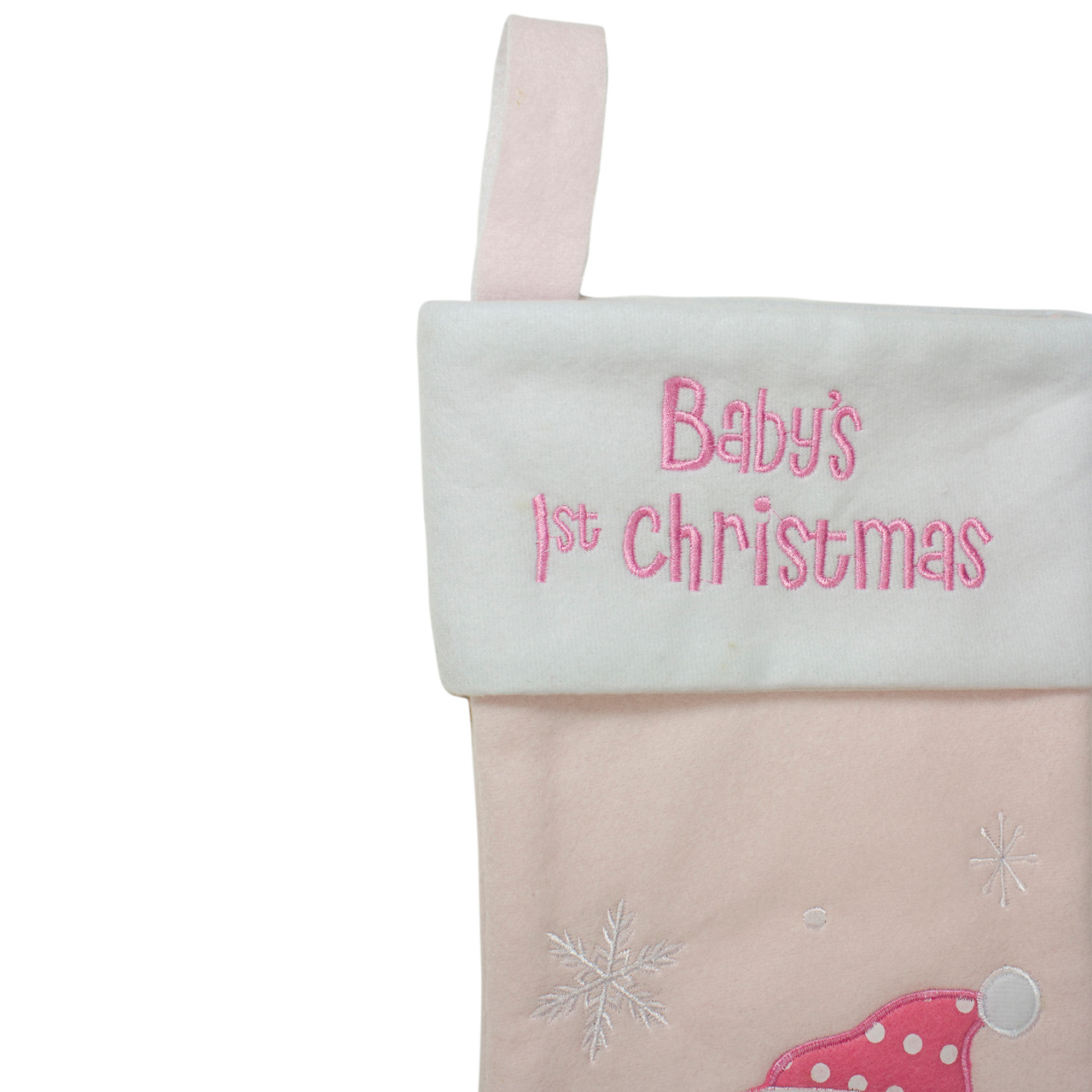 baby's 1st christmas stocking