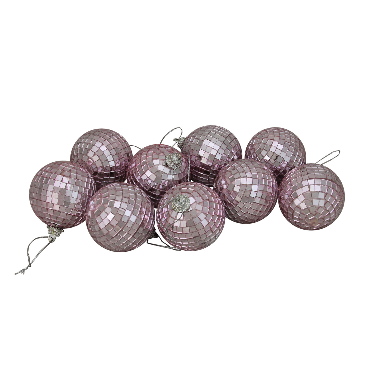 LED Disco String Lights Decorations,Mini Disco Balls Tree Ornament