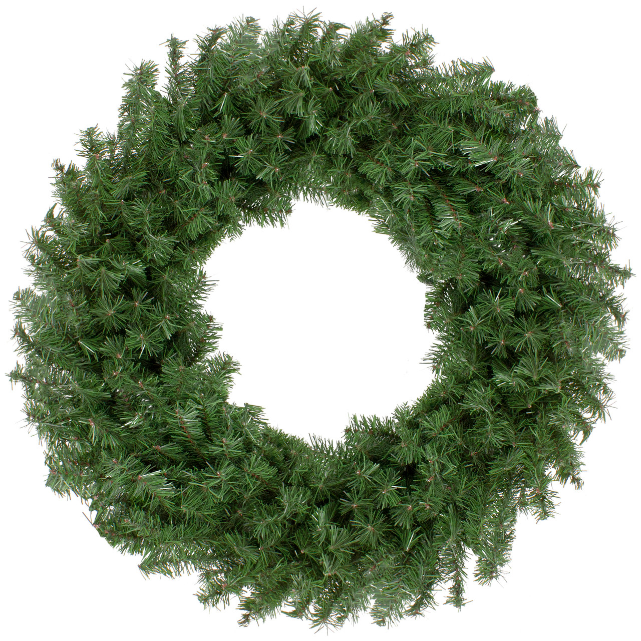 Unlit Northlight 8 Commercial Size Canadian Pine Artificial Christmas Wreath