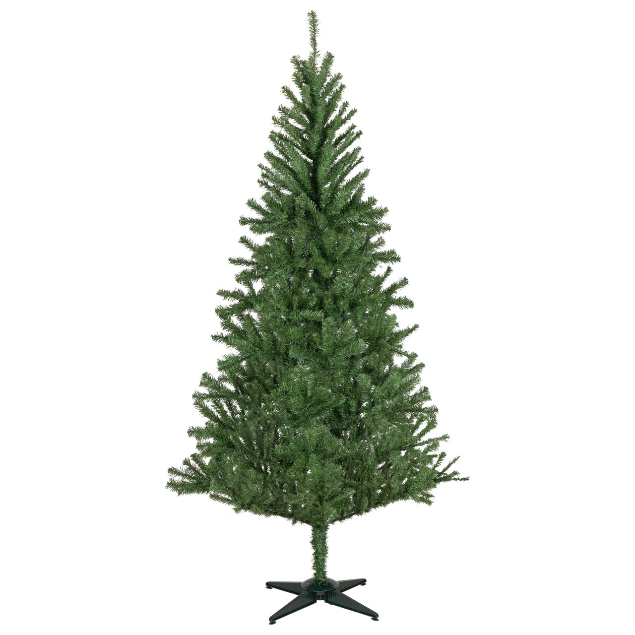 7' Canadian Pine Artificial Christmas Tree Unlit Christmas Central