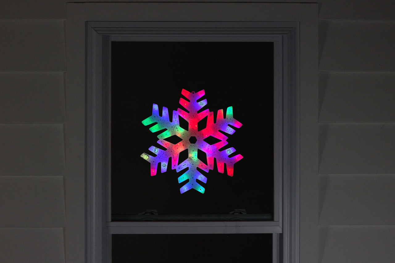 color changing snowflake