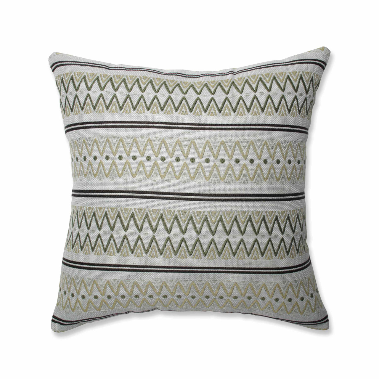 green striped throw pillows