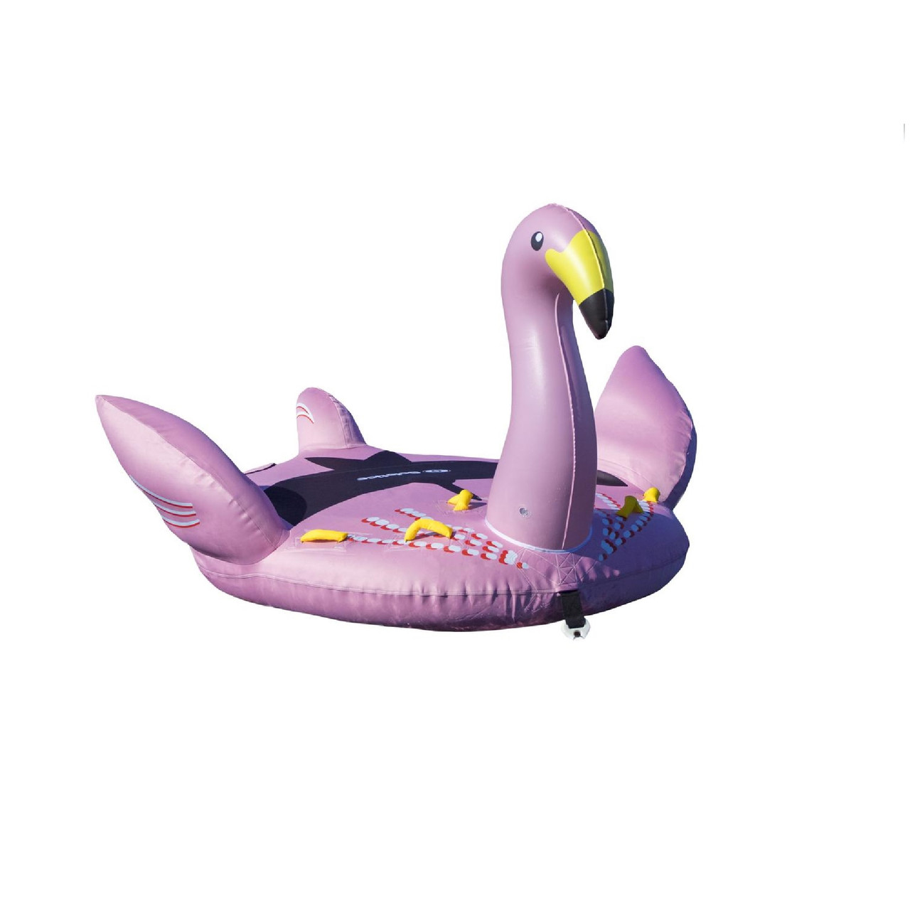 Inflatable Lay On Towable Flamingo Float 82