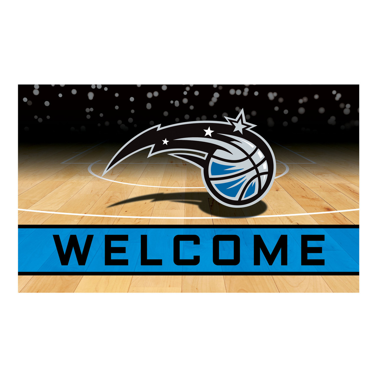 NBA Orlando Magic "Welcome" Rectangular Outdoor Door Mat