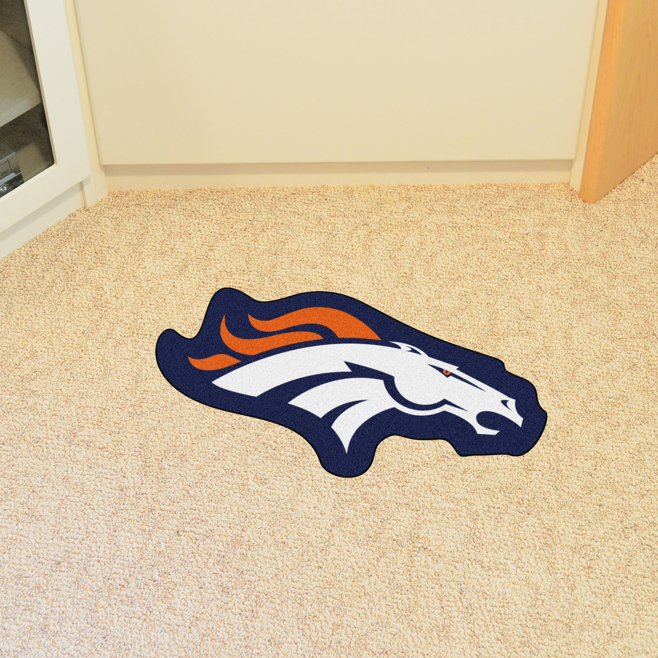 【rug】BRONCOS NFL アメフト チーム DENVER ラグ マット rug】BRONCOS NFL アメフト チーム DENVER ラグ マット