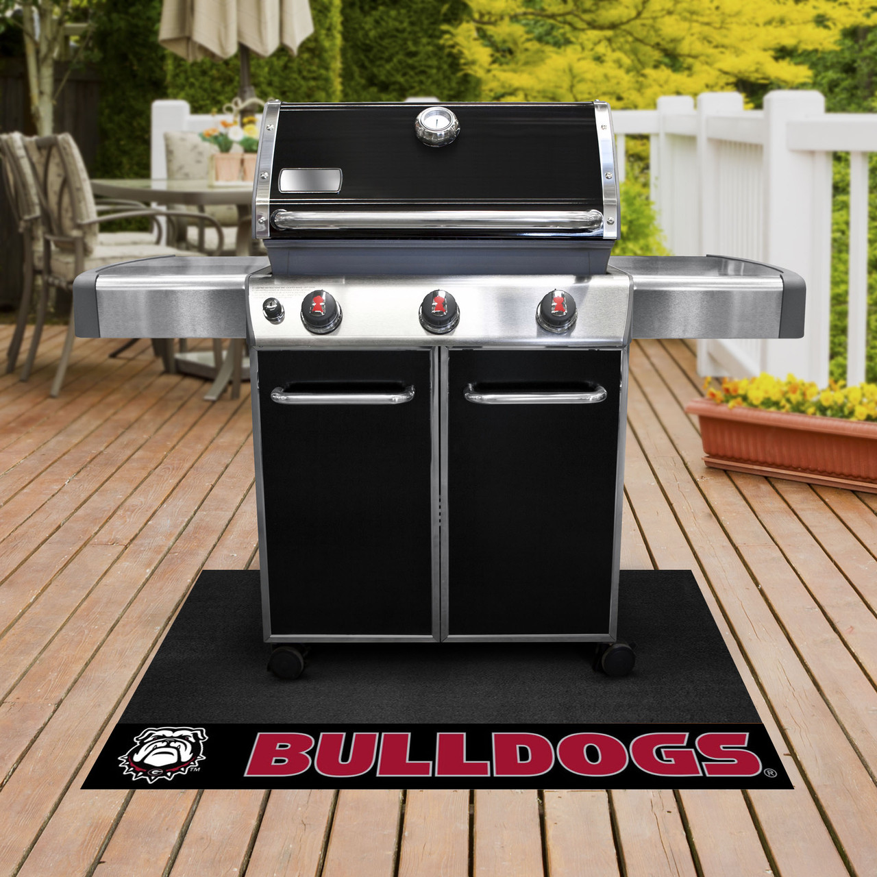 Georgia Bulldogs Kettle Grill Cover main image 0