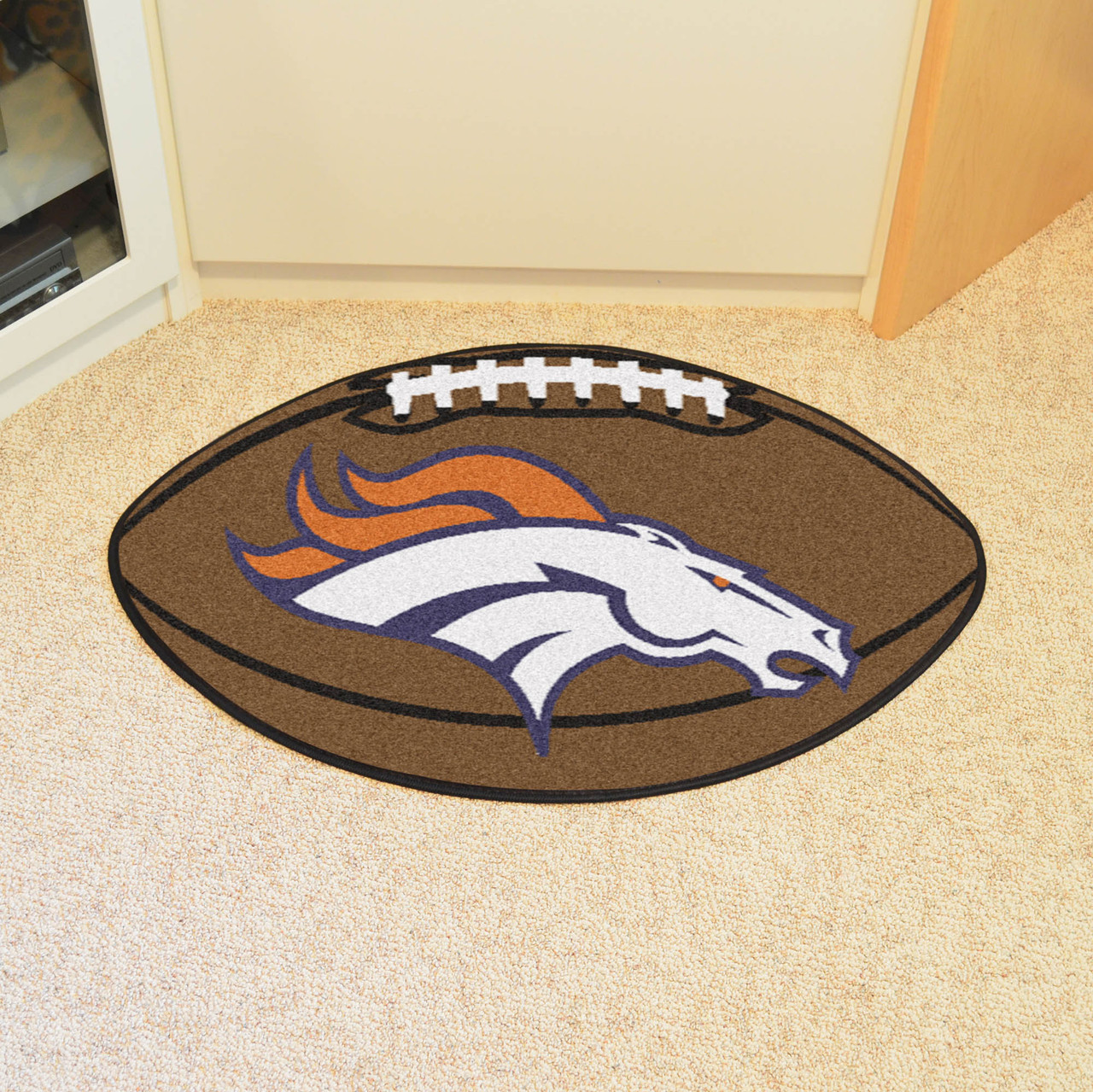 【rug】BRONCOS NFL アメフト チーム DENVER ラグ マット rug】BRONCOS NFL アメフト チーム DENVER ラグ マット rug
