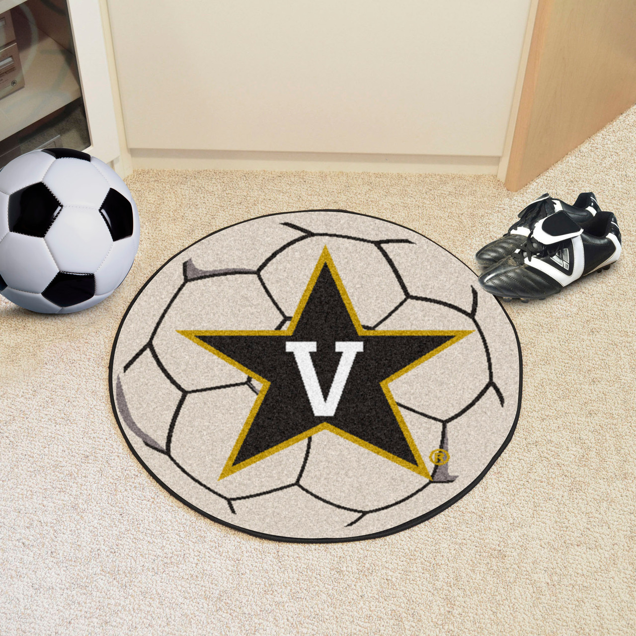 Vanderbilt Commodores Logo Doormat - Vinyl 18 x 30