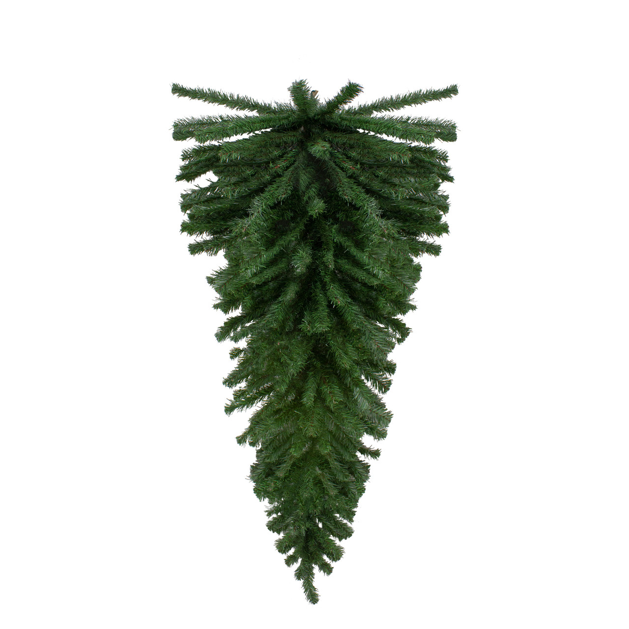 48" Canadian Pine Christmas Teardrop Swag Unlit Christmas Central