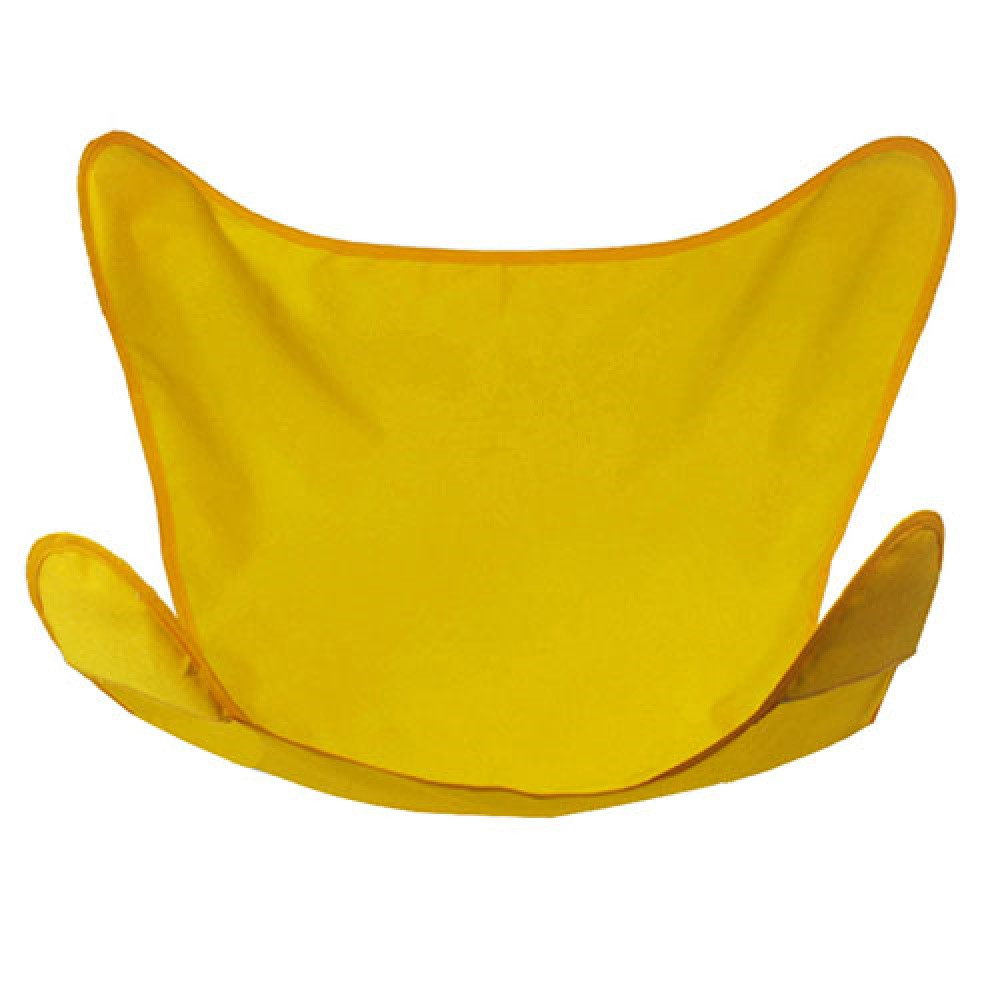 35" Yellow Solid Replacement Cover for Butterfly Chair Christmas Central