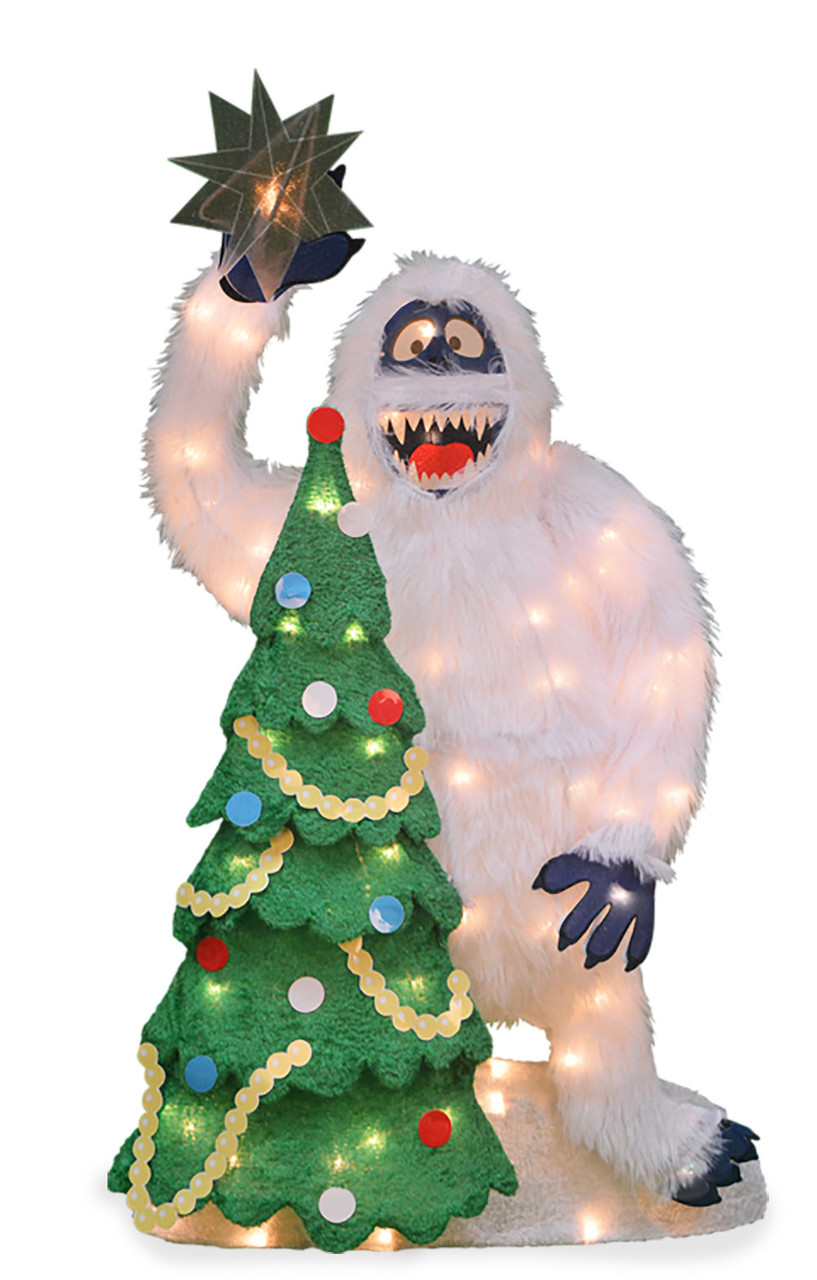  Christmas Tree Topper Abominable Snowman with Star