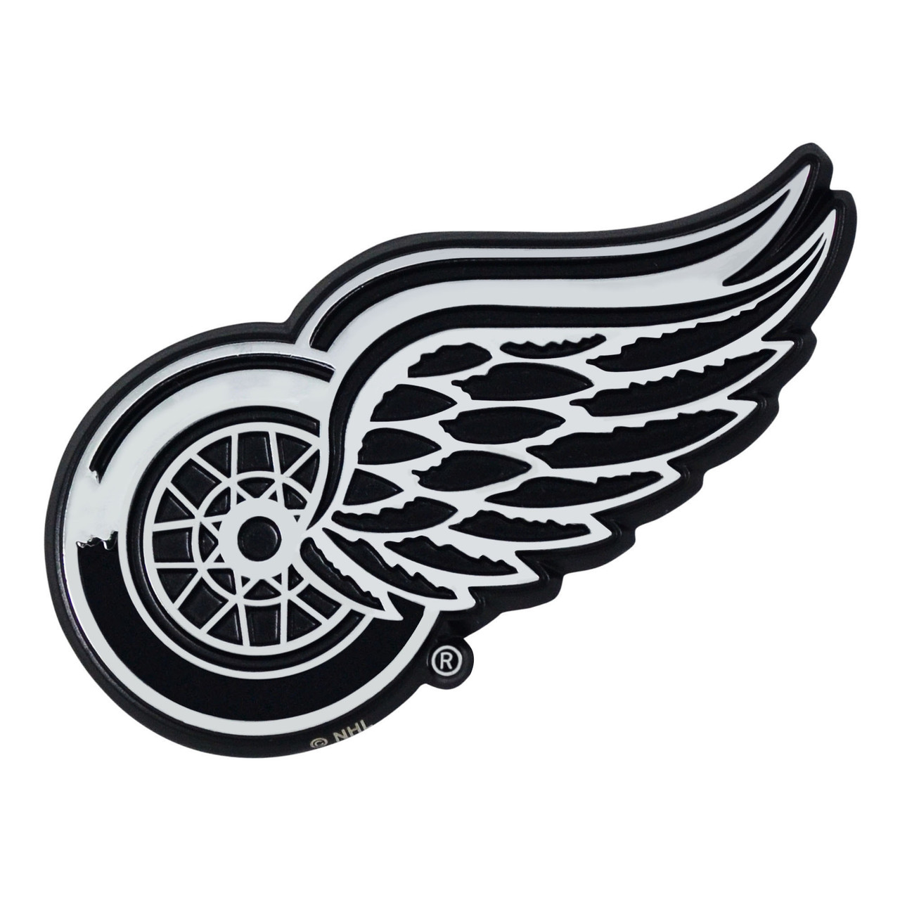 Detroit Red Wings NHL Color Auto Emblem - Die Cut - Detroit Game Gear