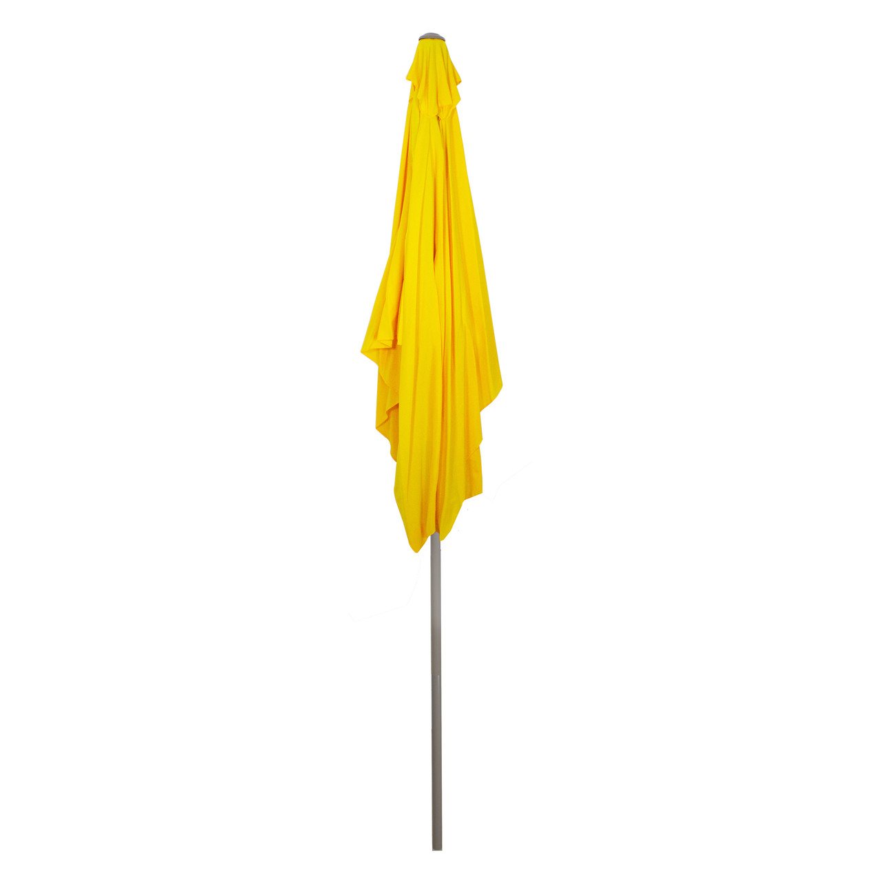 10ft x 6.5ft Outdoor Patio Market Umbrella with Hand Crank, Yellow | Christmas Central 10ft x 6.5ft Outdoor Patio Market Umbrella with Hand Crank, Yellow | Christmas Central