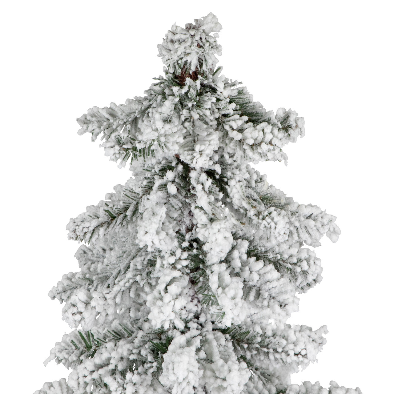 4' Slim Flocked Alpine Artificial Christmas Tree, Unlit | Christmas Central
