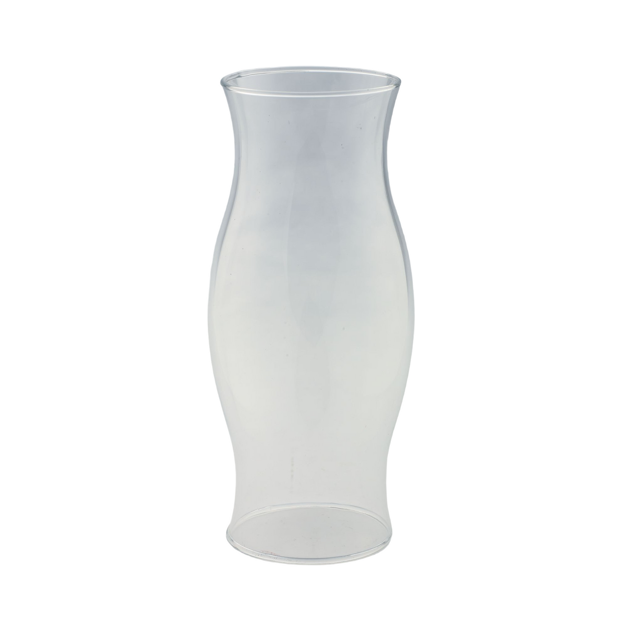 11 5 Clear Solid Glass Hurricane Candle Holder Tabletop Decor