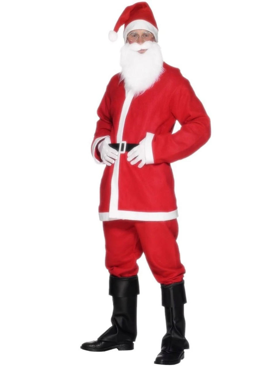 white santa costume