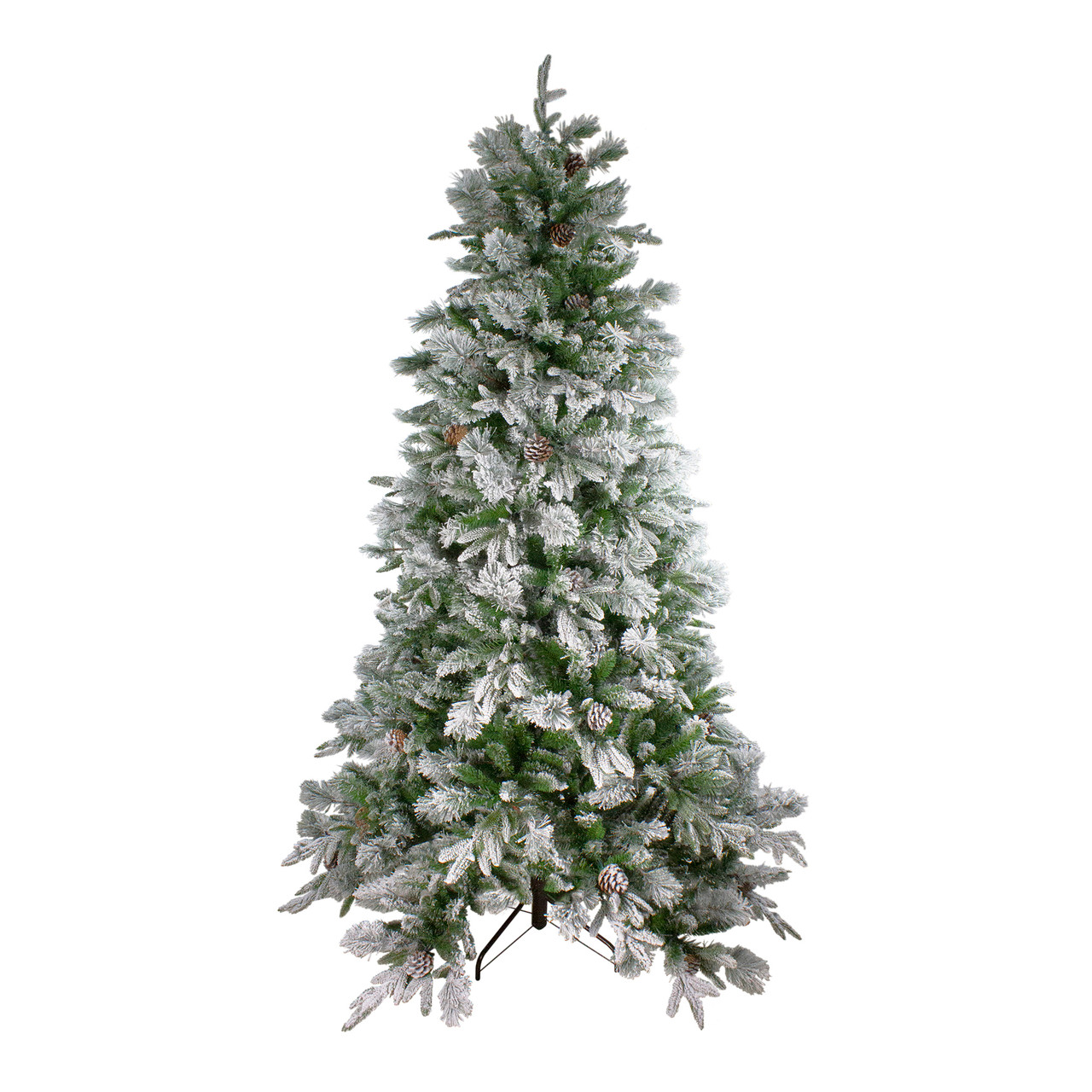 Real Touch™️ Medium Flocked Rosemary Emerald Angel Pine