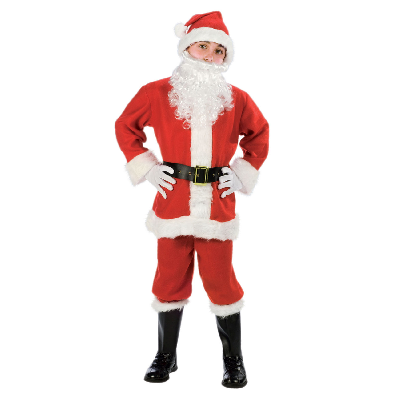 child santa claus costume