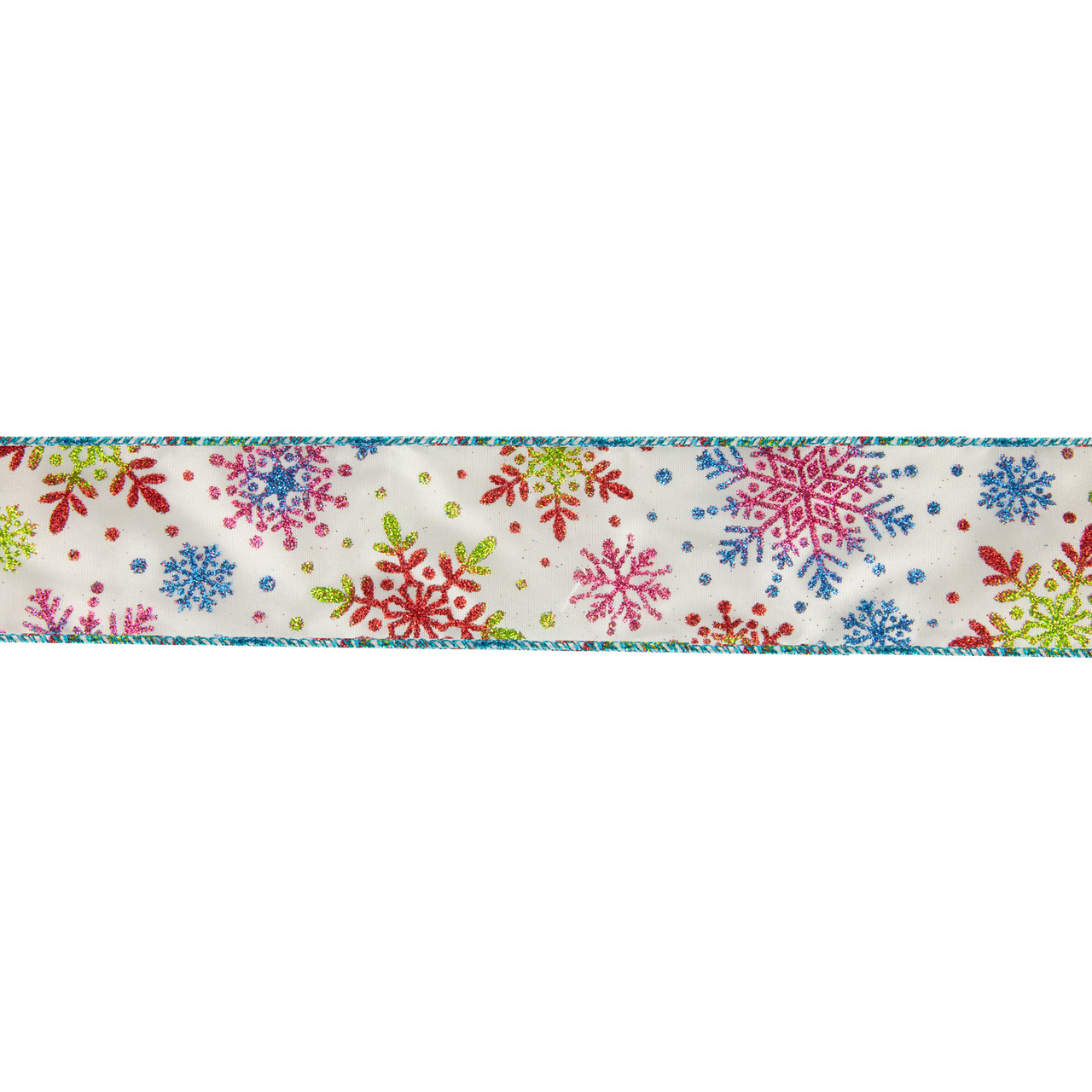 CHRISTMAS RIBBON WIRE EDGED 2.5 Inch X 3 Yards SELECT: Design