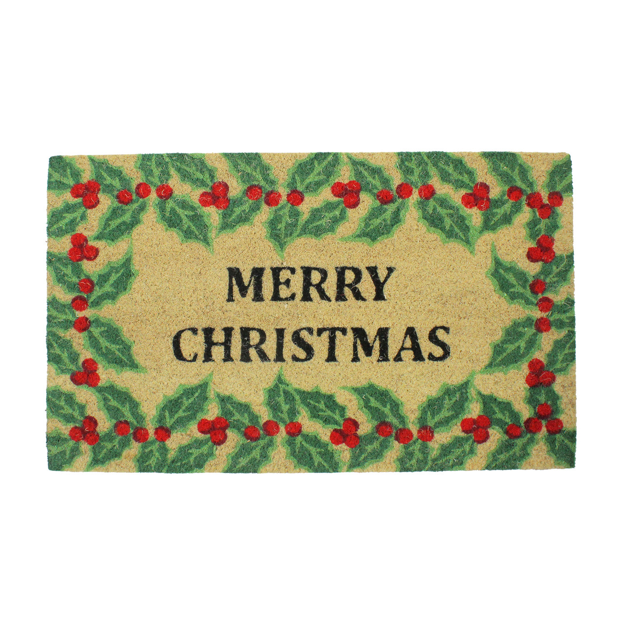 Let It Snow Christmas Doormat 29 x 17