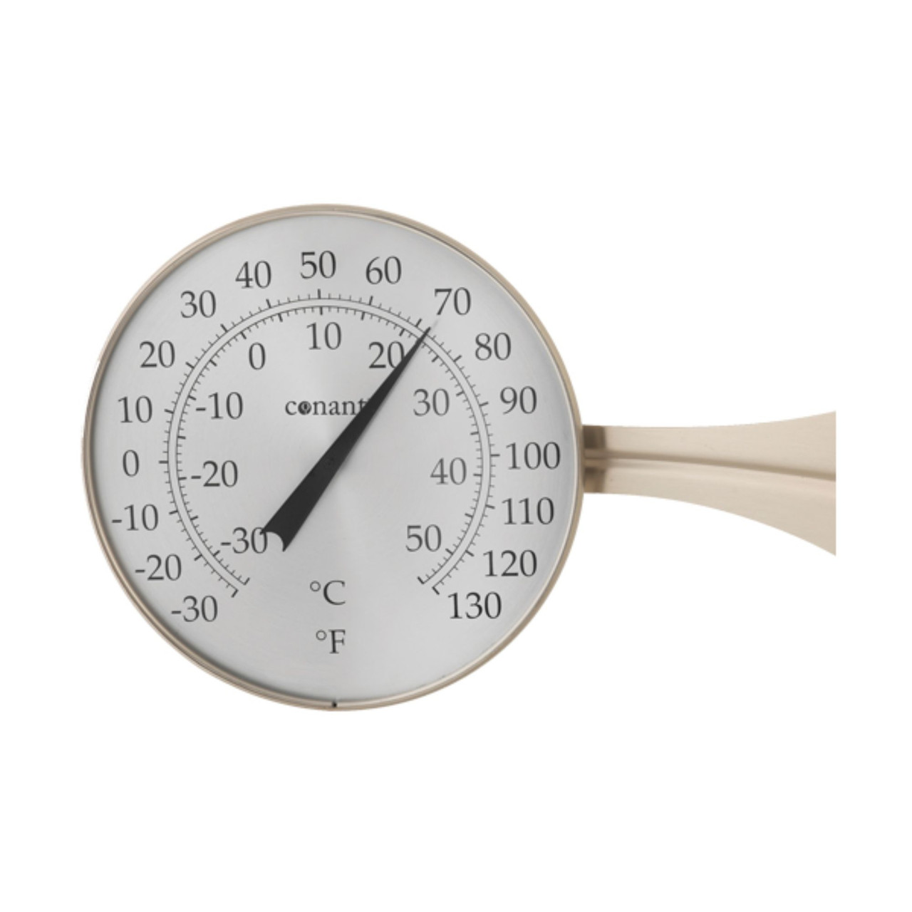 EZ Read 15.5 in. Thermometer, White