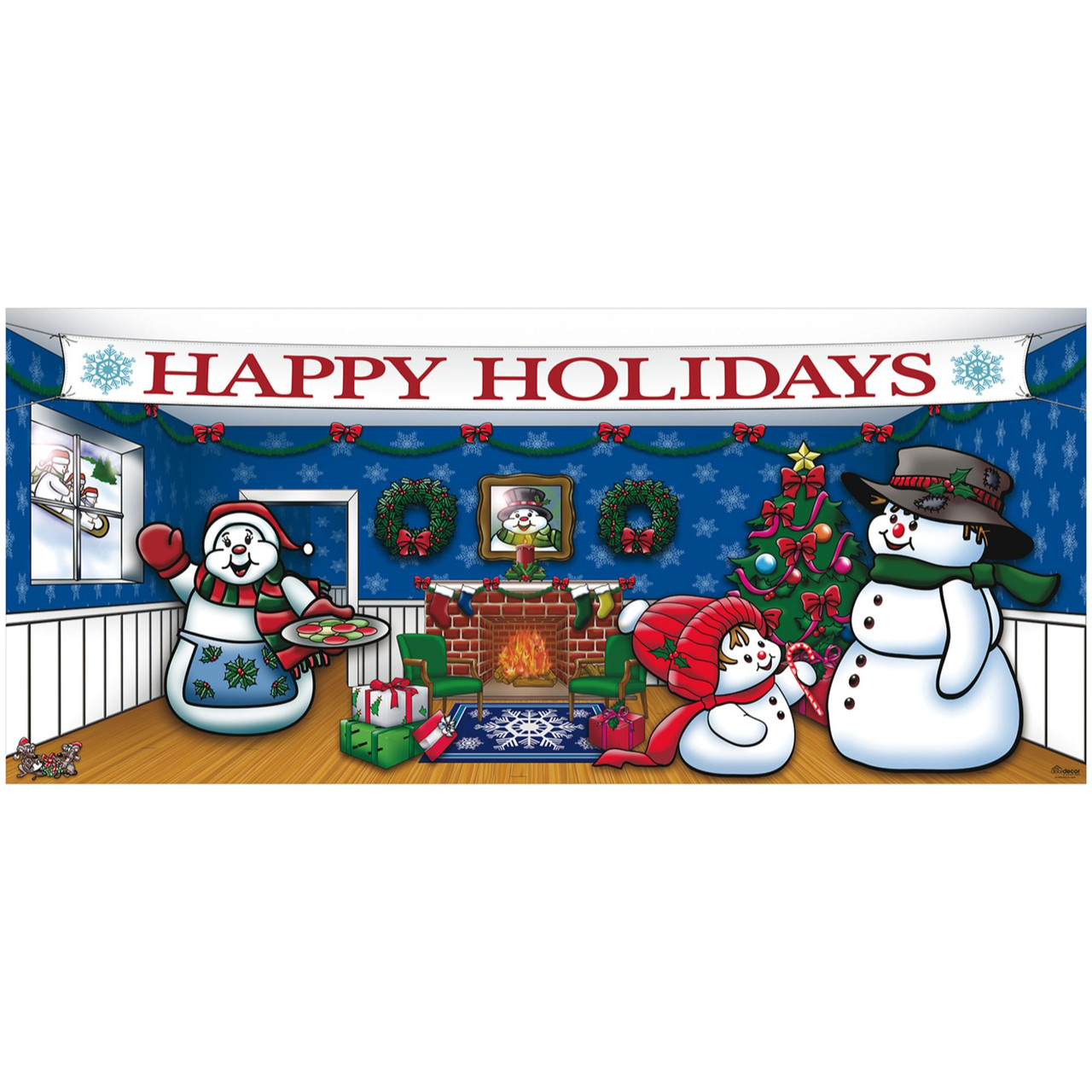 7 X 16 Blue White Happy Holidays Outdoor Double Car Garage Door Banner Christmas Central 7 X 16 Blue White Happy Holidays Outdoor Double Car Garage Door Banner Christmas Central