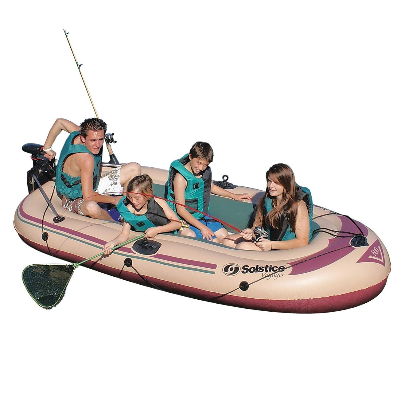 6-Person Inflatable Voyager Boat - 132