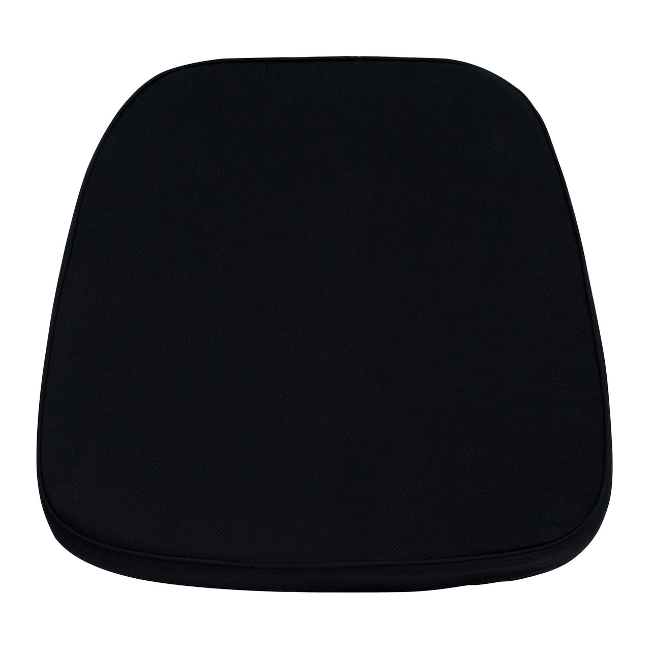 15.5 Black Upholstery Chiavari Firm Chair Cushion at christmas.com