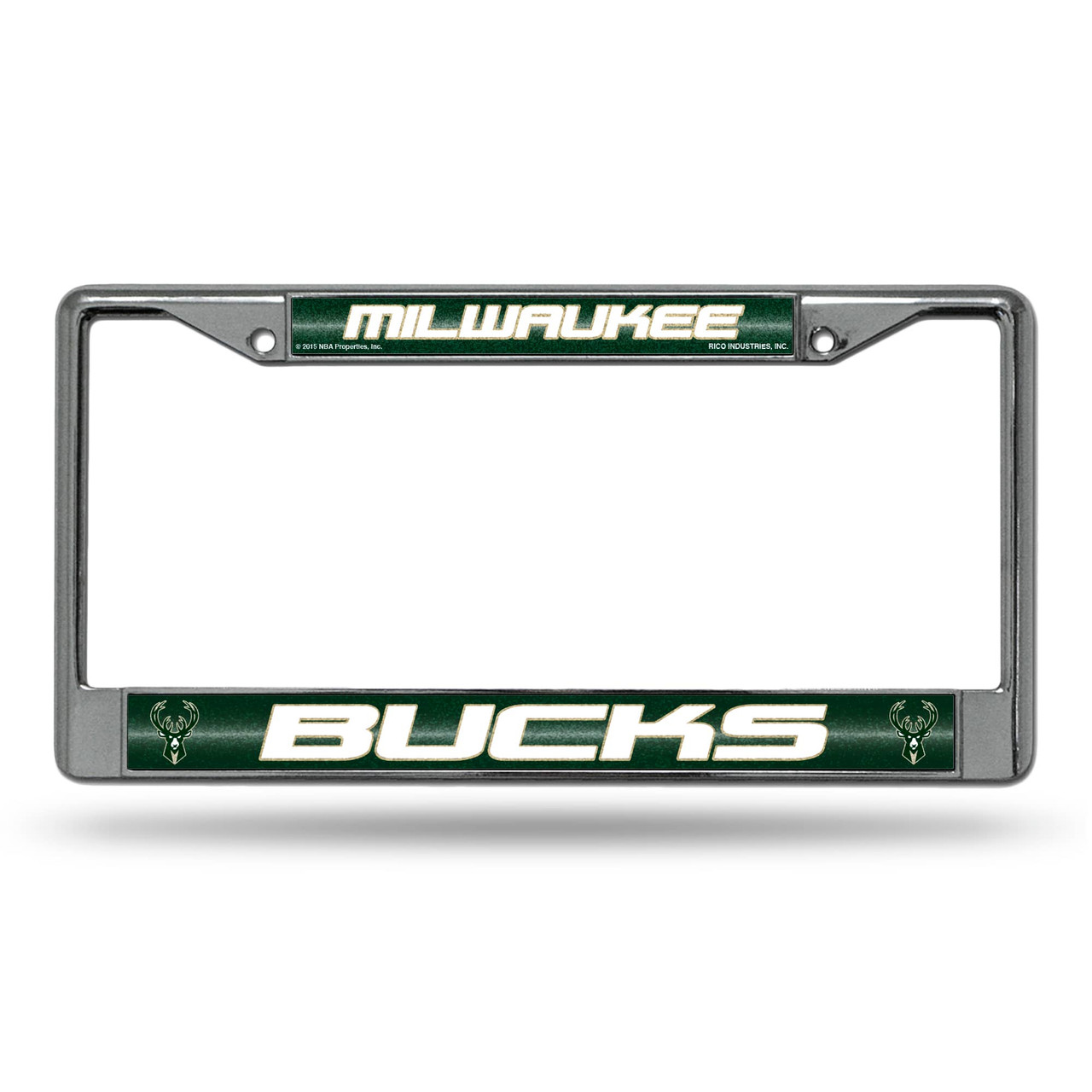 6 X 12 Green White Nba Milwaukee Bucks Bling Auto License Plate Cover Christmas Central Nba eastern conference first round: christmas central