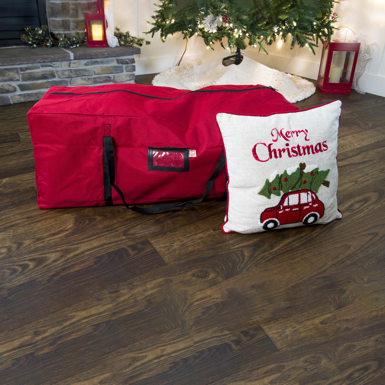 36" Christmas Storage Bag For Garlands, Trees, Lights, Inflatables