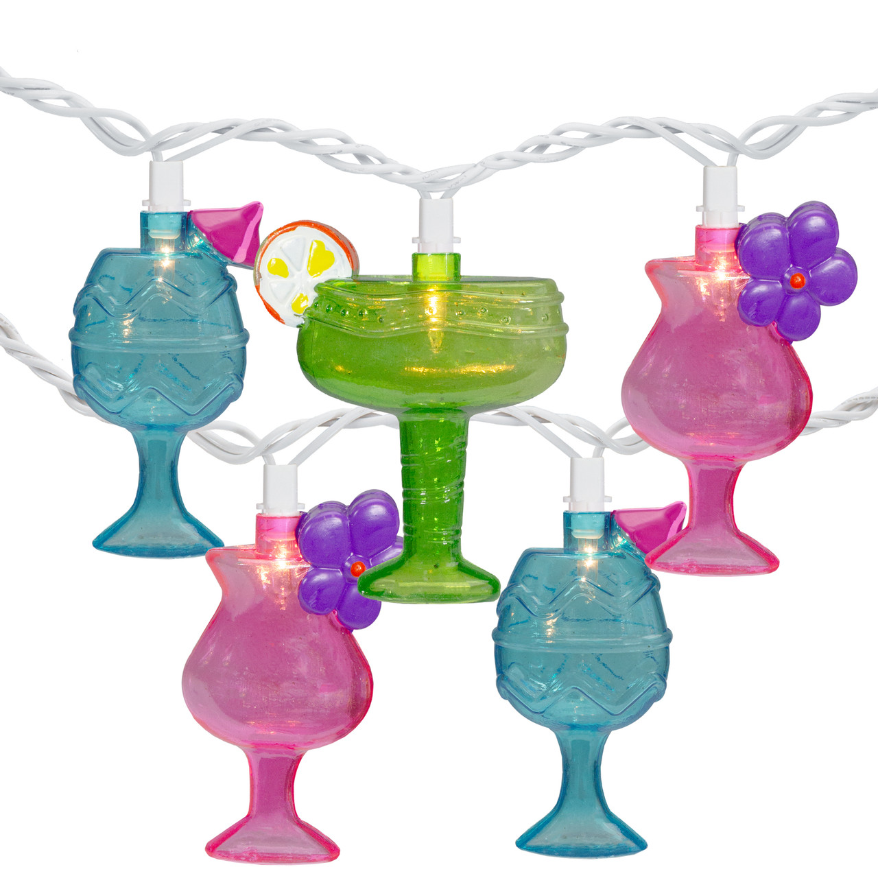 10ct. Salt & Pepper Shaker Summer Garden Patio String Lights