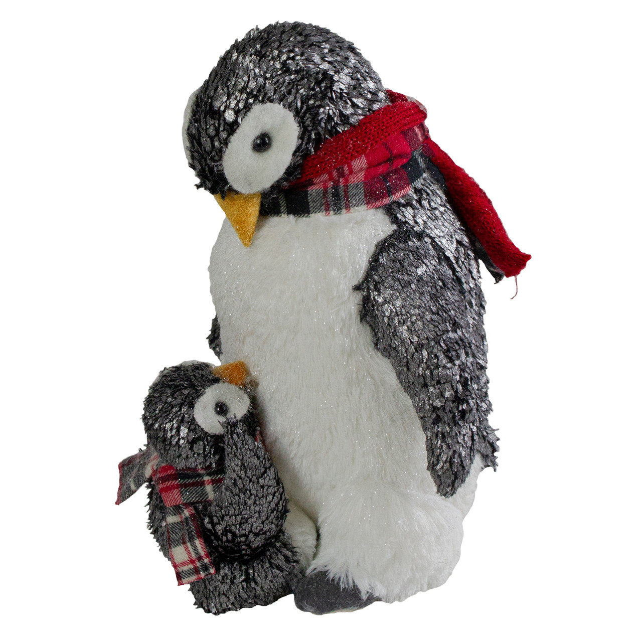 Plush Mother Penguin Chick Christmas Figure 12