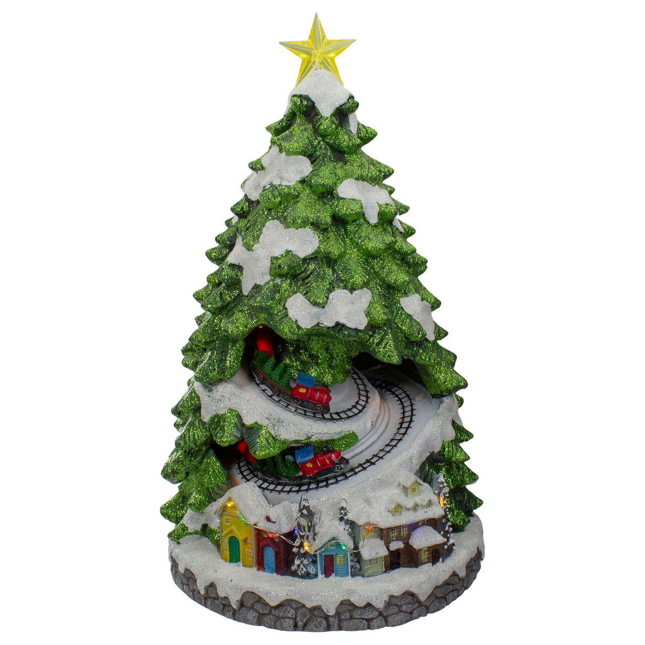 pictures of animated christmas trees