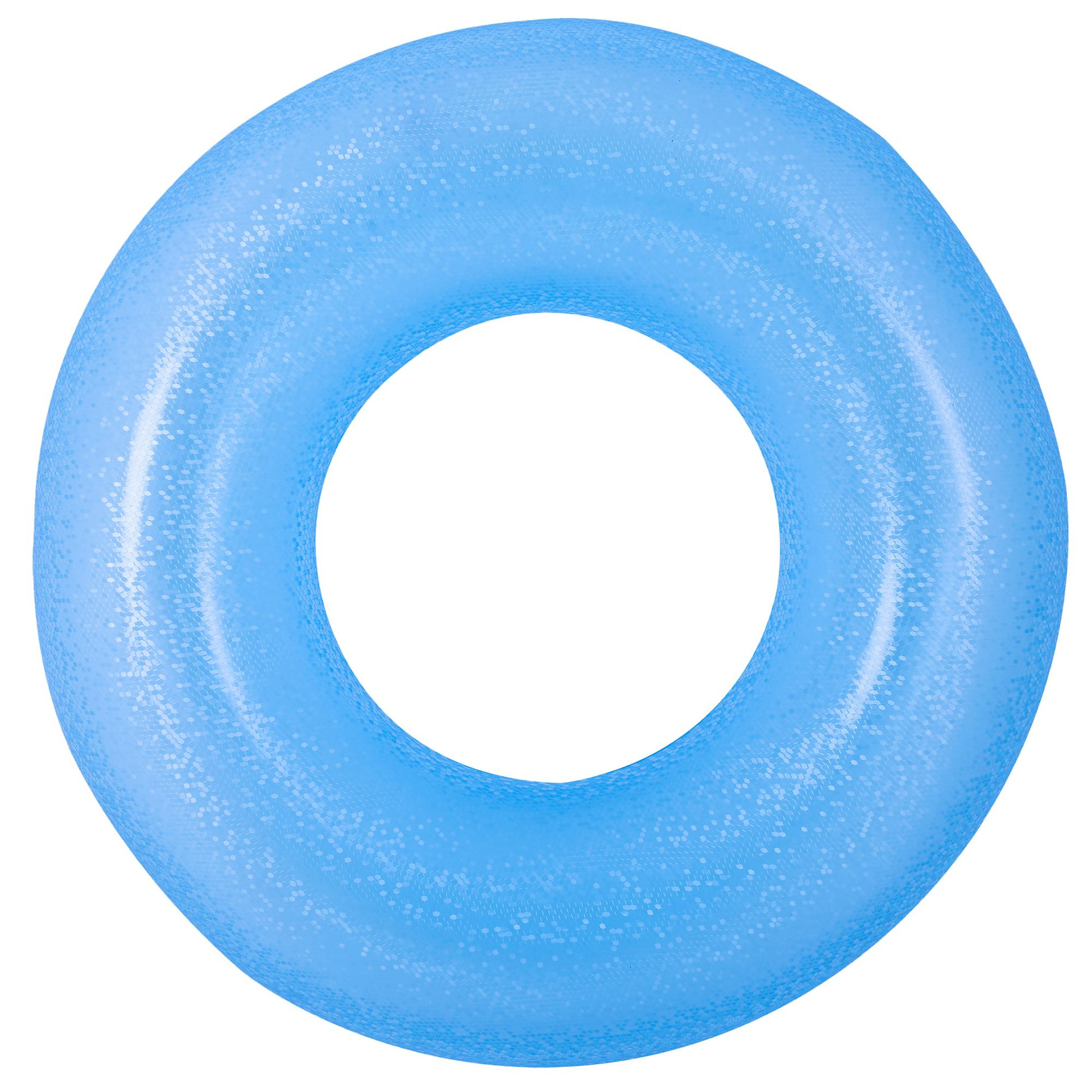 35" Blue Inflatable Inner Tube Pool Float Christmas Central