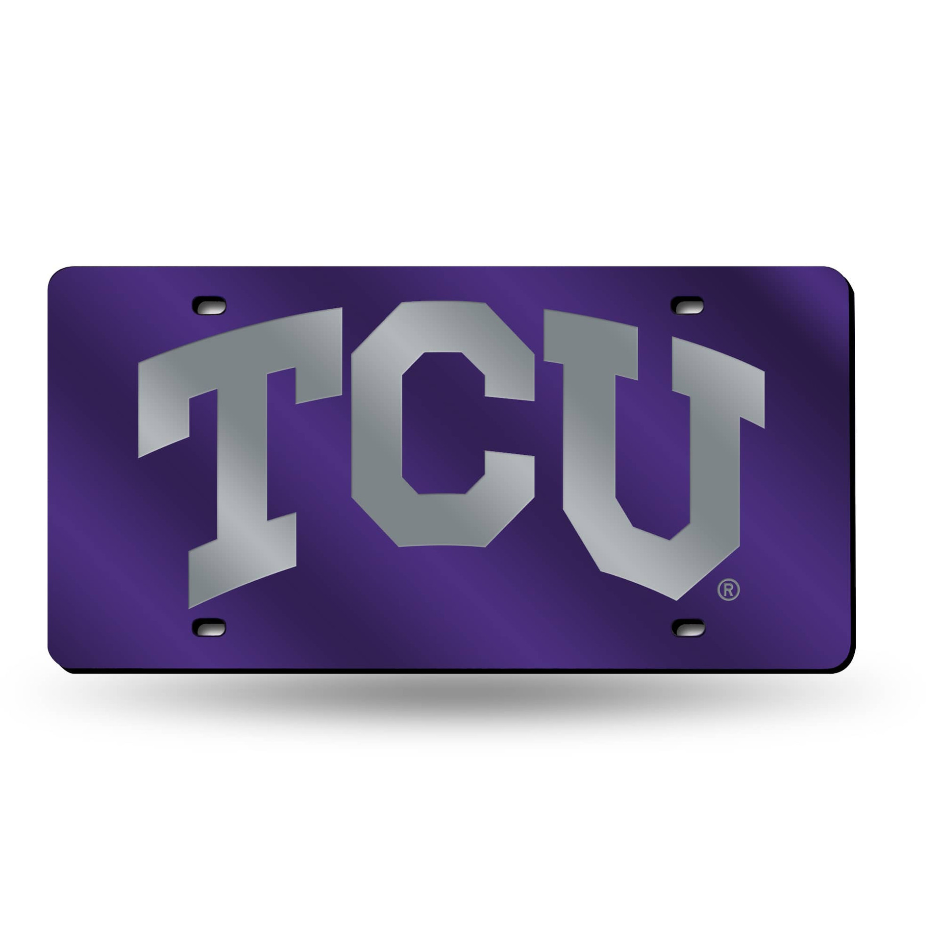 6 X 12 Violet Gray College TCU Horned Frogs Tag Christmas Central 6-x-12-violet-gray-college-tcu-horned-frogs-tag-christmas-central