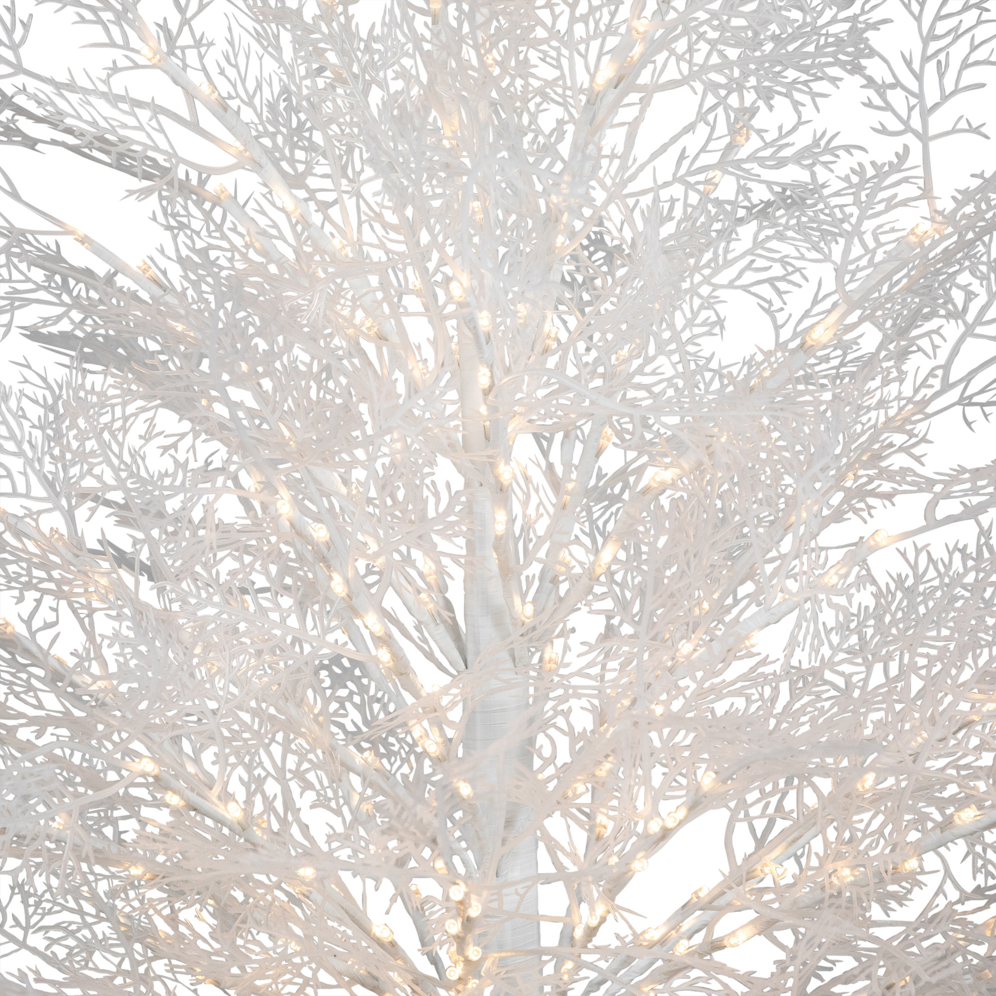 White Fir Artificial Christmas Tree with 120 Clear/White Lights